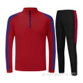 Προσαρμόστε το μισό φερμουάρ unisex jogging set